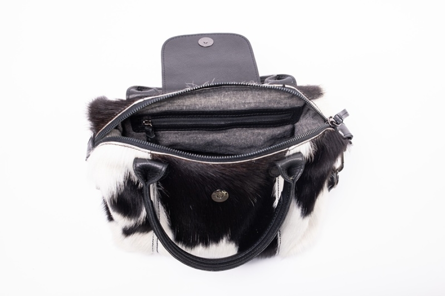 CHARLOTTA SHERPA BLACK&WHITE